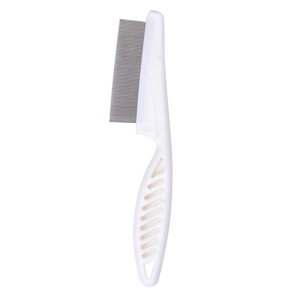 NONOR Dog Cat Grooming Flea Comb Pet Care Comb Hair Brush Flea Removal Massage Grooming Portable Tools Pets Accessories