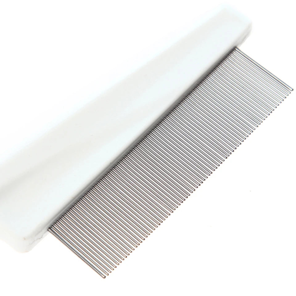 NONOR Dog Cat Grooming Flea Comb Pet Care Comb Hair Brush Flea Removal Massage Grooming Portable Tools Pets Accessories